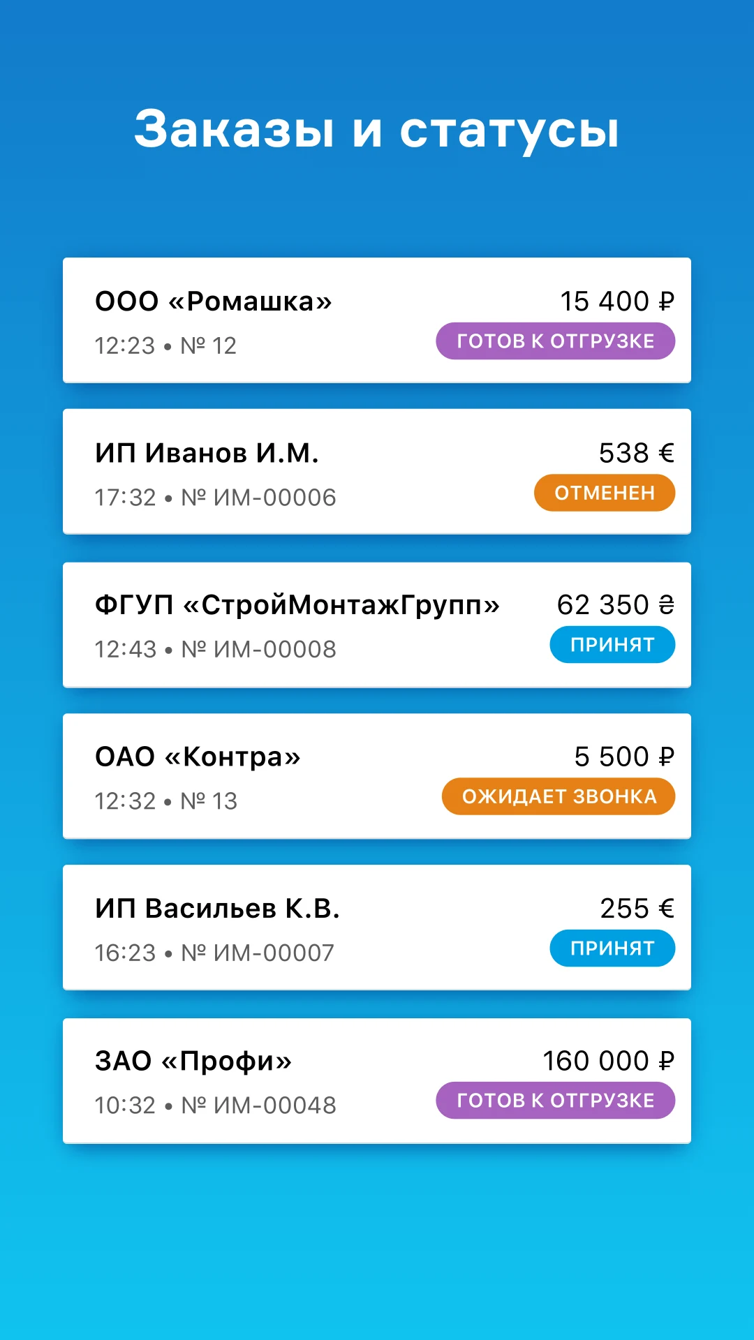 МойСклад. Торговля, склад, CRM screenshot
